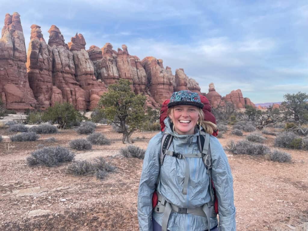 Alexis Foster hiking