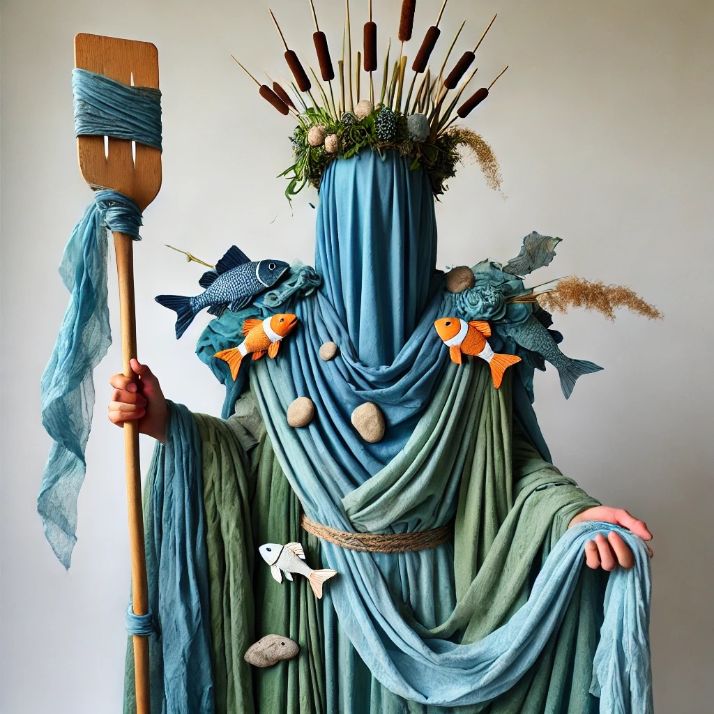 River god/goddess halloween costume