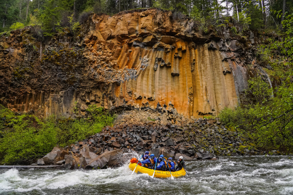 Klickitat rafting with Wet Planet