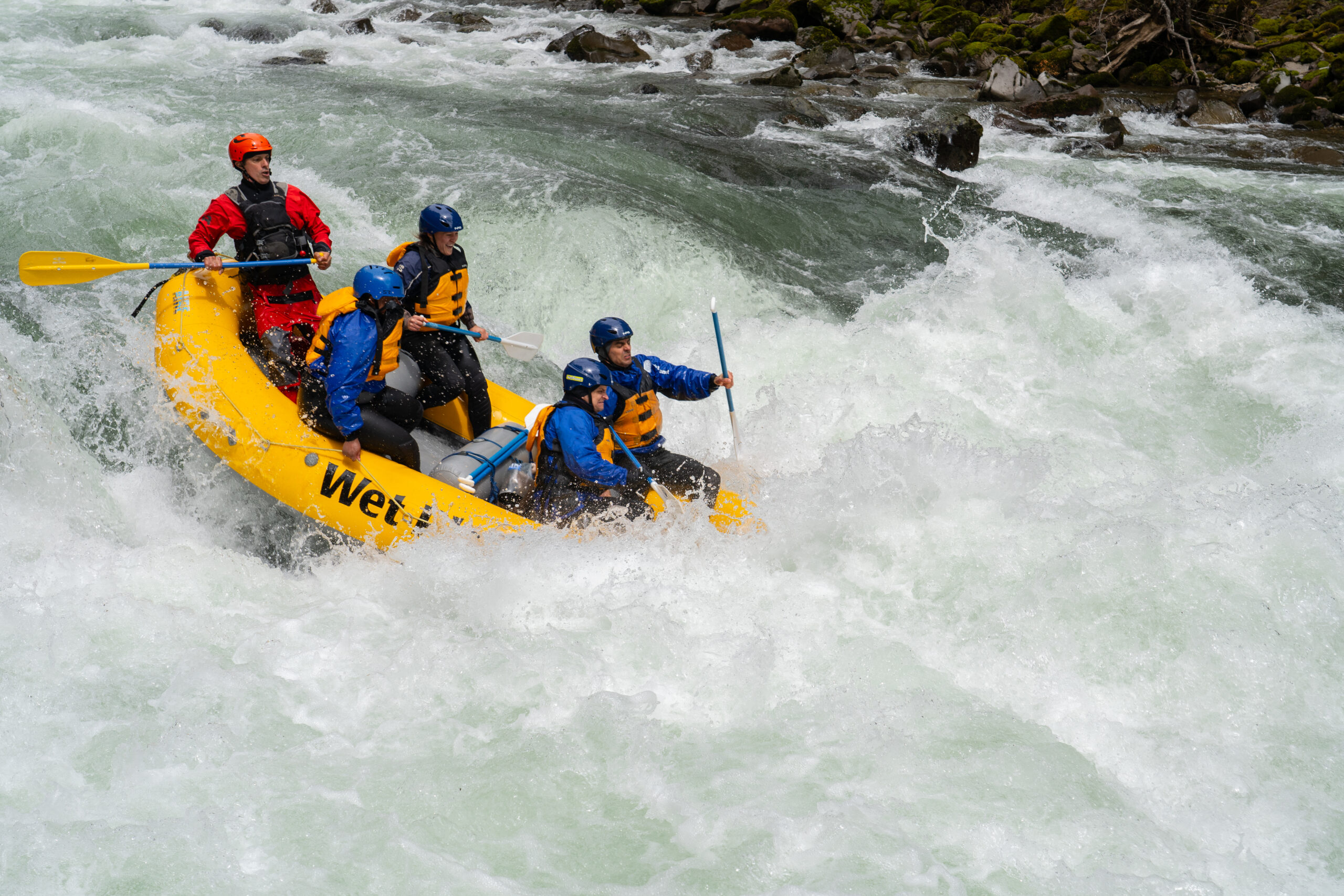 Big rapids on the Wind River, WA