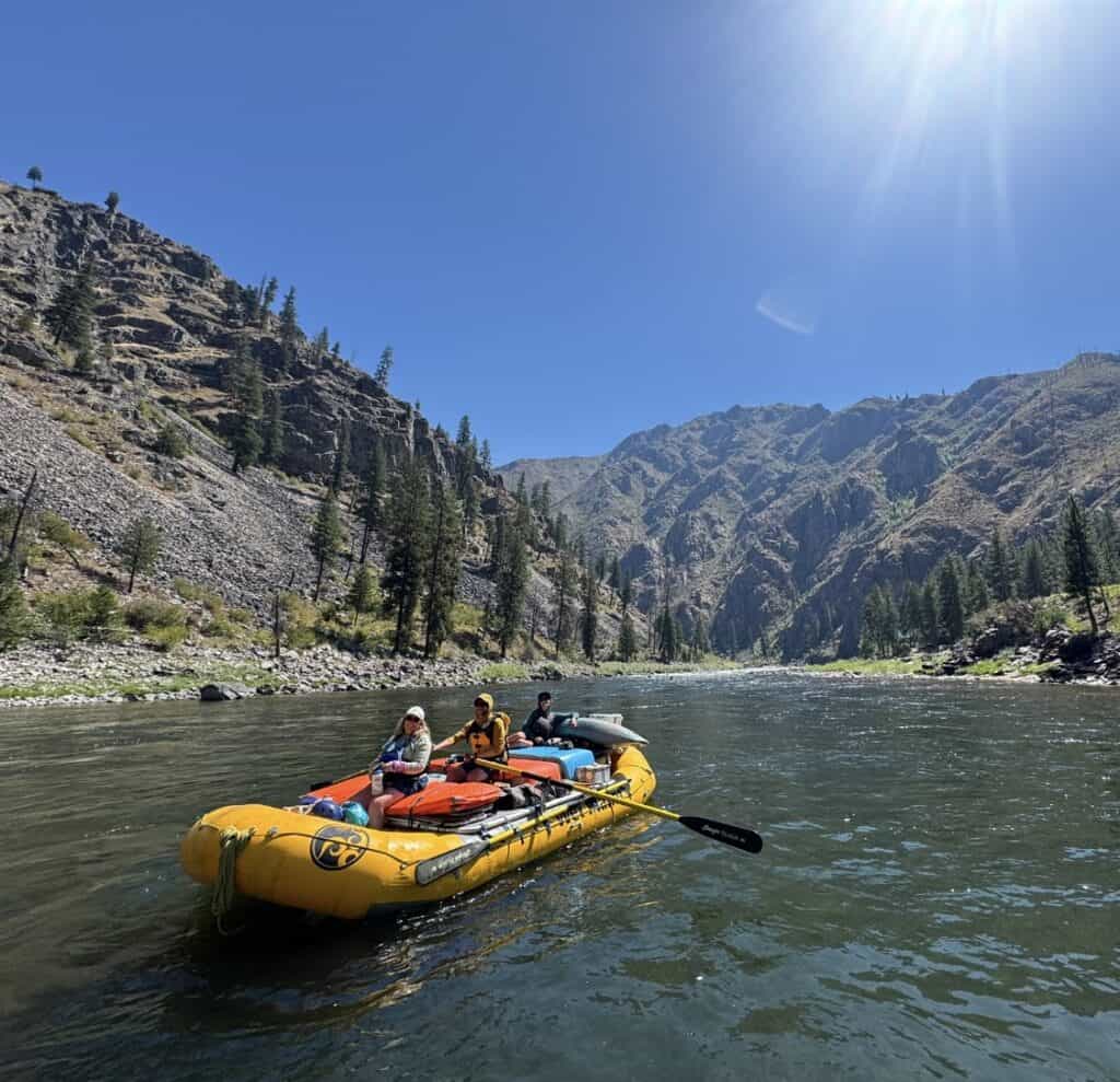 Amazing trip rafting the Main Salmon River
