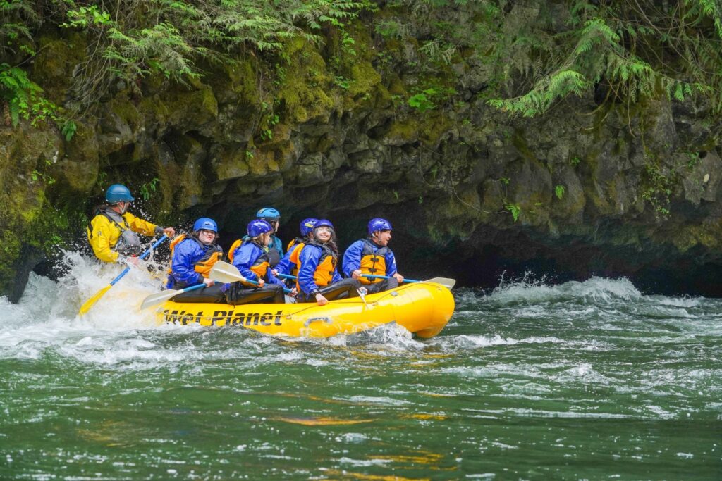 Applying knowledge on the White Salmon River builds knowledge retention.