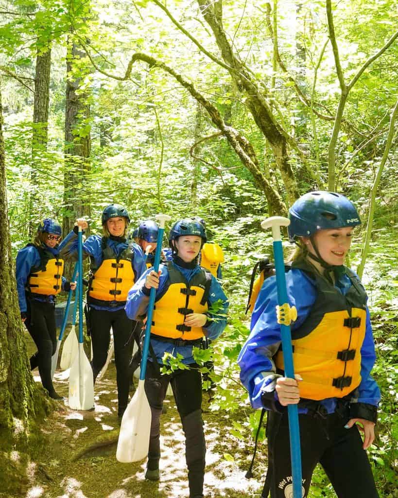 Whitewater rafting summer camps with Wet Planet