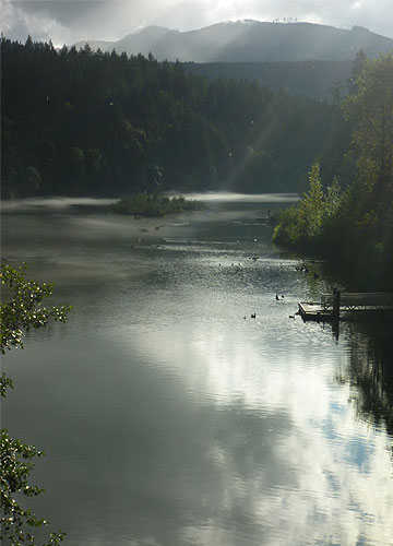 Northwestern Lake, hoping to transform into White Salmon River come October 2011