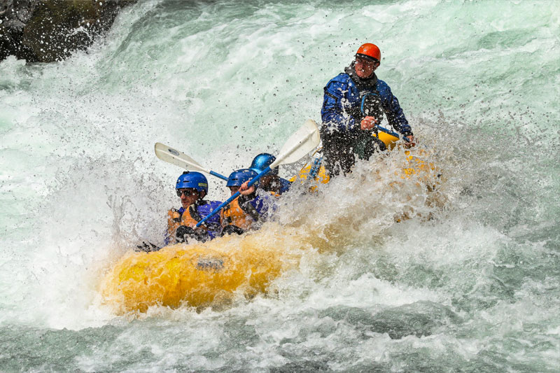 rafting on the wind river