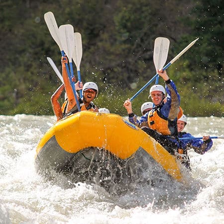 rafting on the tieton river