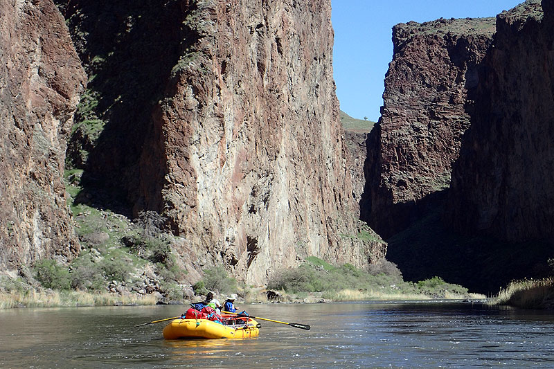 The Owyhee River Canyon