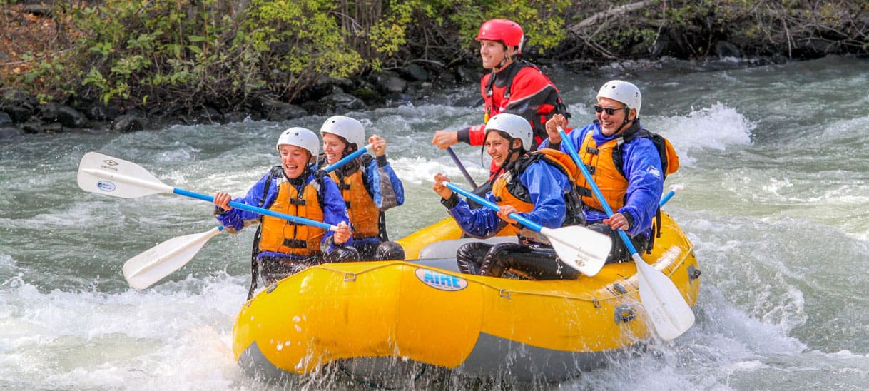 White Water Rafting Near Portland, Oregon Wet Whitewater