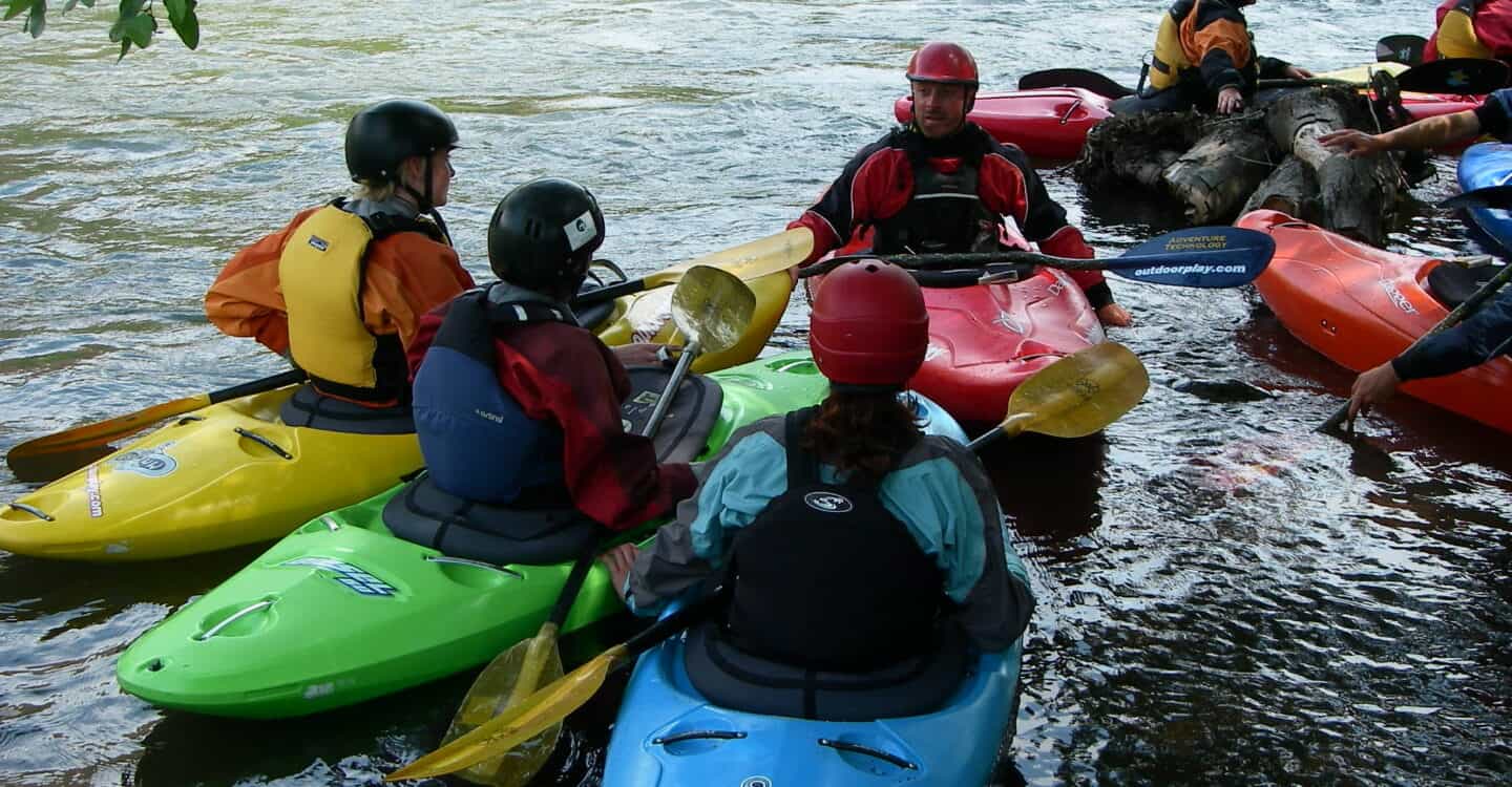 whitewater kayak instruction