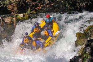 Jeremy Bisson, Wet Planet Whitewater guide rafting Husum Falls