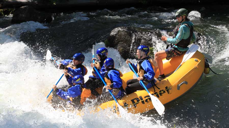 Rattlesnake rapid on the White salmon