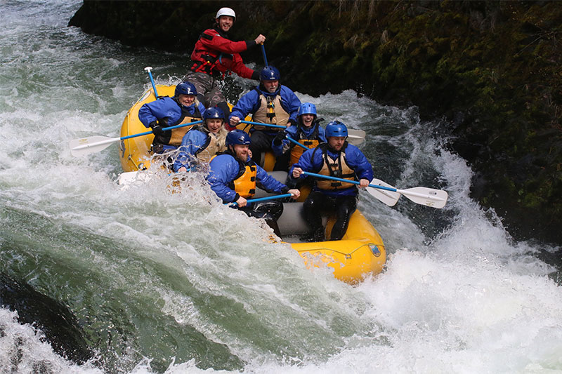 White Salmon River Rafting First Time