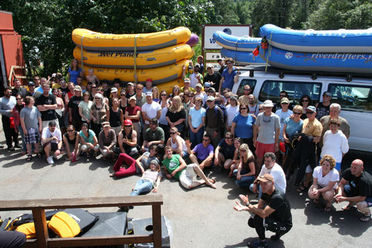 2010 River Fest Community Raft Float